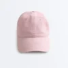 Gorra con efecto lavado 100 % algodón con cordón Gorra con efecto lavado 100 % algodón con cordón