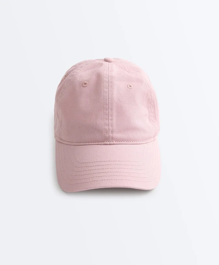 Gorra con efecto lavado 100 % algodón con cordón Gorra con efecto lavado 100 % algodón con cordón