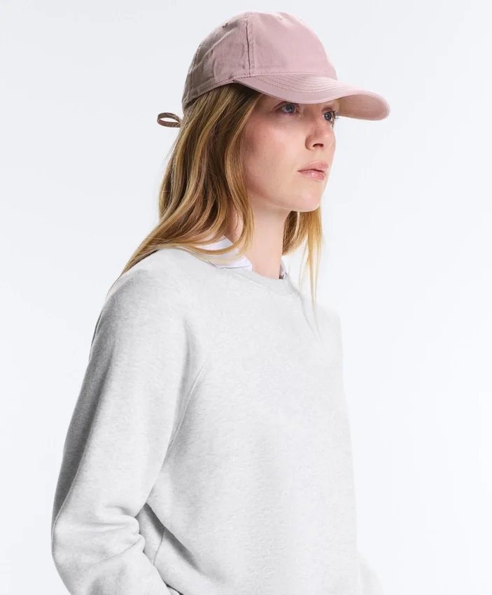 Gorra con efecto lavado 100 % algodón con cordón Gorra con efecto lavado 100 % algodón con cordón