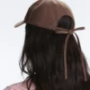 Gorra con efecto lavado 100 % algodón con cordón Gorra con efecto lavado 100 % algodón con cordón