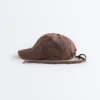 Gorra con efecto lavado 100 % algodón con cordón Gorra con efecto lavado 100 % algodón con cordón