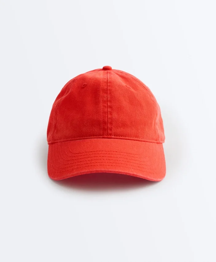 Gorra de algodón 100 % con efecto lavado Gorra de algodón 100 % con efecto lavado