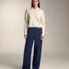 Jerséis de cuello polo con mini trenzas Jerséis de cuello polo con mini trenzas