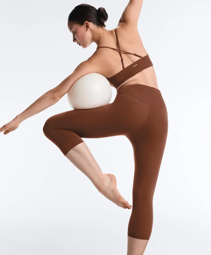 Leggings capri Comfortlux de talle superalto de 50 cm Leggings capri Comfortlux de talle superalto de 50 cm