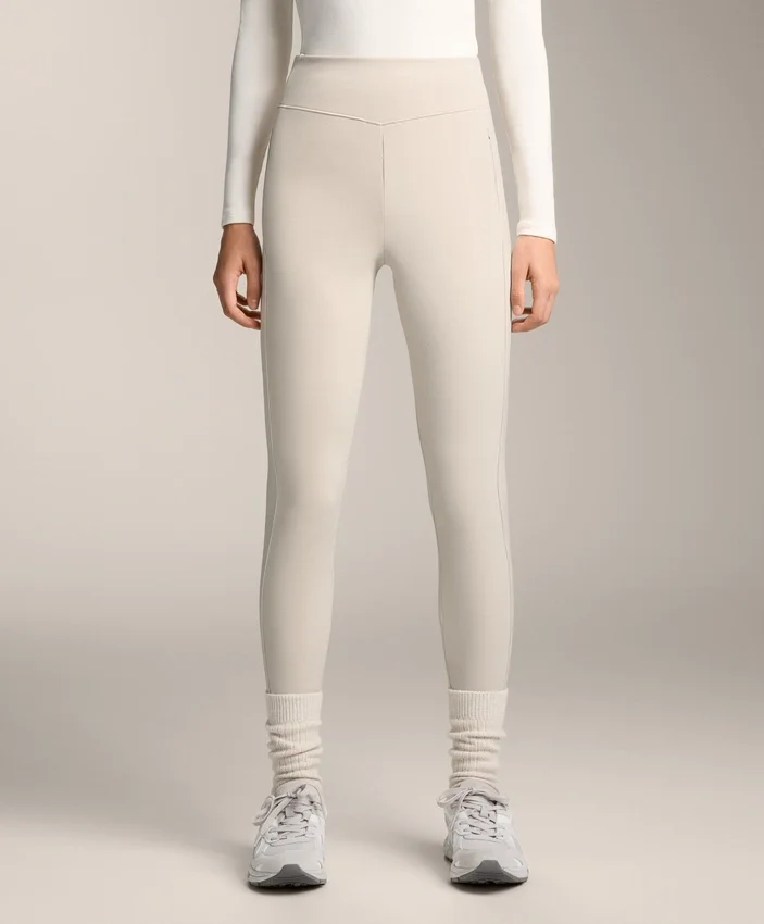 Leggings cálidos de talle alto hasta el tobillo con bolsillos, 70 cm Leggings cálidos de talle alto hasta el tobillo con bolsillos, 70 cm