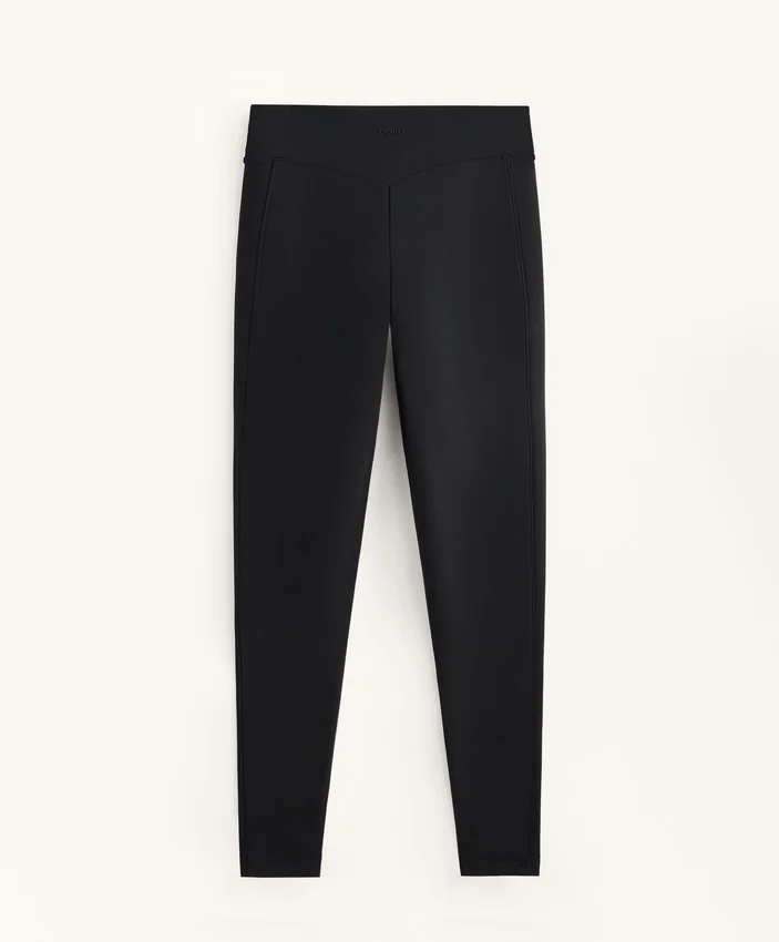 Leggings cálidos de talle alto hasta el tobillo con bolsillos, 70 cm Leggings cálidos de talle alto hasta el tobillo con bolsillos, 70 cm