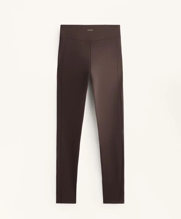 Leggings cálidos de talle alto hasta el tobillo con bolsillos, 70 cm Leggings cálidos de talle alto hasta el tobillo con bolsillos, 70 cm