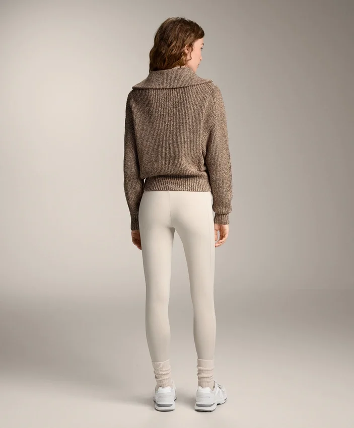Leggings cálidos de talle alto hasta el tobillo con bolsillos, 70 cm Leggings cálidos de talle alto hasta el tobillo con bolsillos, 70 cm