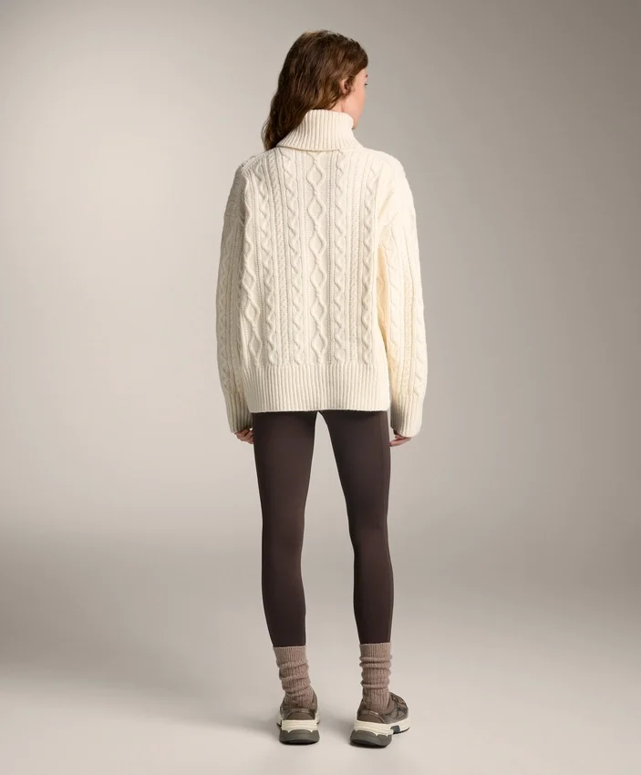 Leggings cálidos de talle alto hasta el tobillo con bolsillos, 70 cm Leggings cálidos de talle alto hasta el tobillo con bolsillos, 70 cm