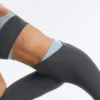 Leggings Comfortlux con cintura en V y contraste, hasta el tobillo Leggings Comfortlux con cintura en V y contraste, hasta el tobillo