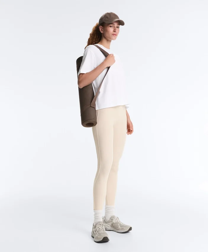 Leggings Comfortlux de cintura alta acanalada, 65 cm, hasta el tobillo Leggings Comfortlux de cintura alta acanalada, 65 cm, hasta el tobillo