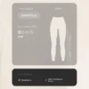 Leggings Comfortlux de cintura alta acanalada, 65 cm, hasta el tobillo Leggings Comfortlux de cintura alta acanalada, 65 cm, hasta el tobillo