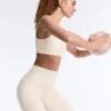 Leggings Comfortlux de cintura alta acanalada, 65 cm, hasta el tobillo Leggings Comfortlux de cintura alta acanalada, 65 cm, hasta el tobillo