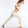 Leggings Comfortlux de cintura alta acanalada, 65 cm, hasta el tobillo Leggings Comfortlux de cintura alta acanalada, 65 cm, hasta el tobillo