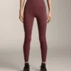 Leggings Comfortlux de cintura alta y largo hasta el tobillo con tejido acanalado