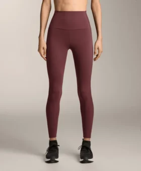 Leggings Comfortlux de cintura alta y largo hasta el tobillo con tejido acanalado Leggings Comfortlux de cintura alta y largo hasta el tobillo con tejido acanalado
