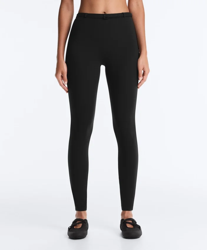 Leggings Comfortlux de talle alto (65 cm) hasta el tobillo con cinturón Leggings Comfortlux de talle alto (65 cm) hasta el tobillo con cinturón