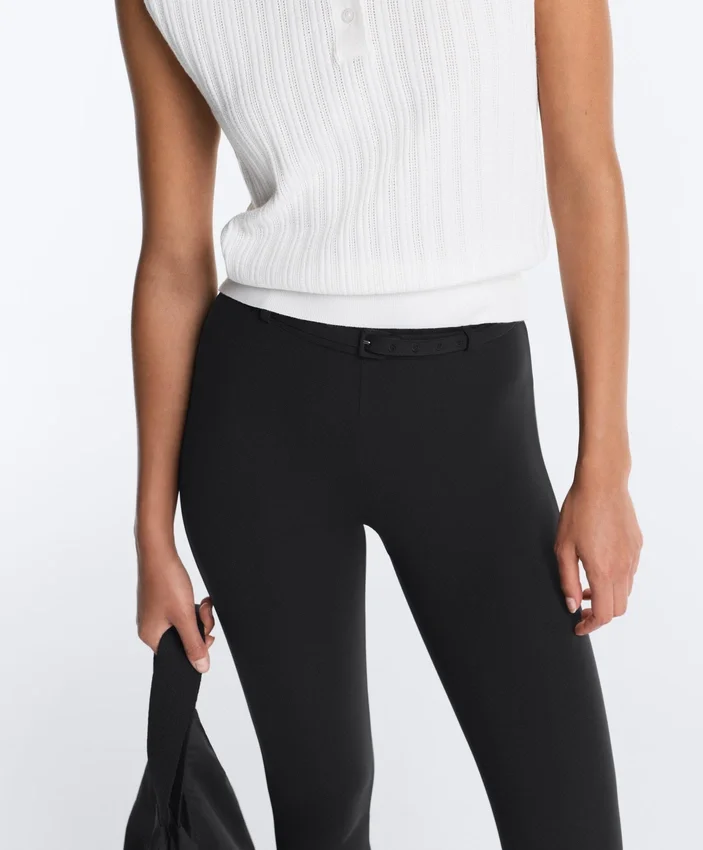 Leggings Comfortlux de talle alto (65 cm) hasta el tobillo con cinturón Leggings Comfortlux de talle alto (65 cm) hasta el tobillo con cinturón