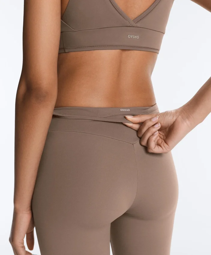Leggings Comfortlux de talle alto con dobladillo calado hasta el tobillo Leggings Comfortlux de talle alto con dobladillo calado hasta el tobillo
