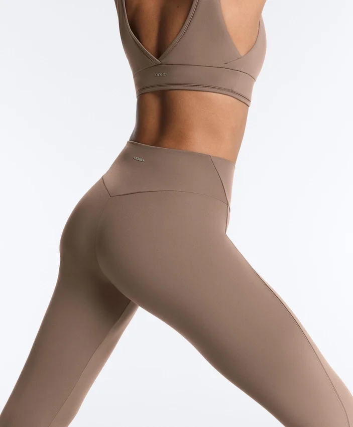 Leggings Comfortlux de talle alto con dobladillo calado hasta el tobillo Leggings Comfortlux de talle alto con dobladillo calado hasta el tobillo