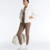 Leggings Comfortlux de talle alto con dobladillo calado hasta el tobillo Leggings Comfortlux de talle alto con dobladillo calado hasta el tobillo