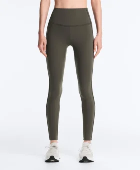 Leggings Comfortlux de talle alto con ribete, hasta el tobillo