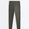 Leggings Comfortlux de talle alto con ribete, hasta el tobillo Leggings Comfortlux de talle alto con ribete, hasta el tobillo
