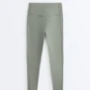 Leggings Comfortlux de talle alto con ribete, hasta el tobillo Leggings Comfortlux de talle alto con ribete, hasta el tobillo