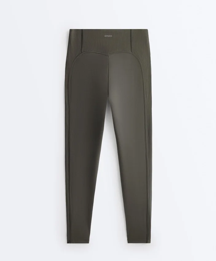 Leggings Comfortlux de talle alto con ribete, hasta el tobillo Leggings Comfortlux de talle alto con ribete, hasta el tobillo