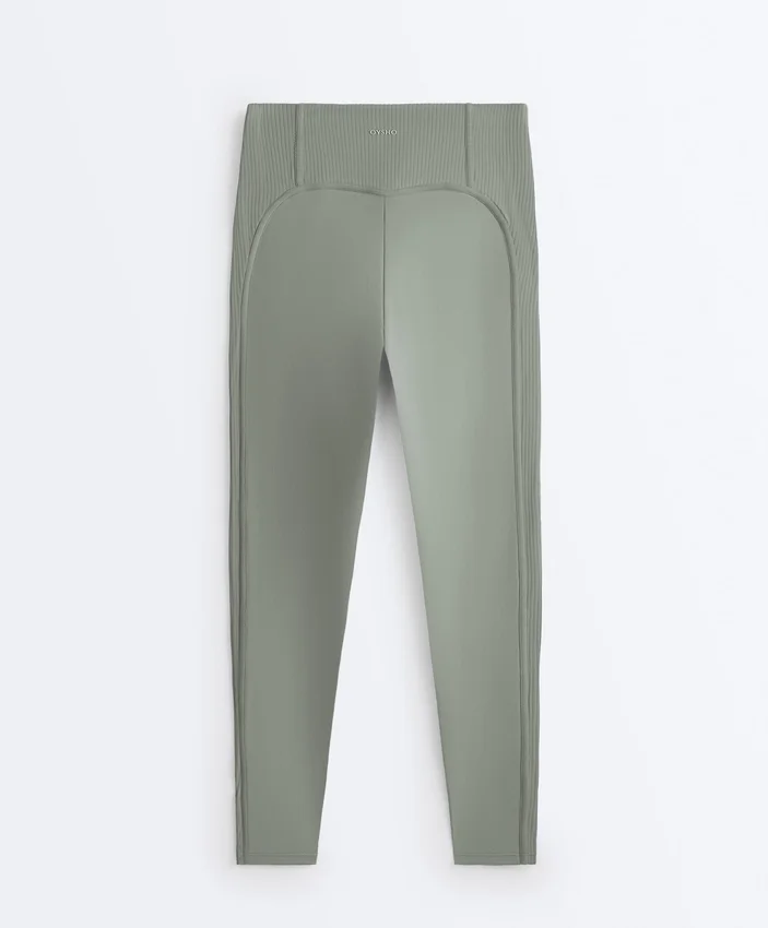 Leggings Comfortlux de talle alto con ribete, hasta el tobillo Leggings Comfortlux de talle alto con ribete, hasta el tobillo