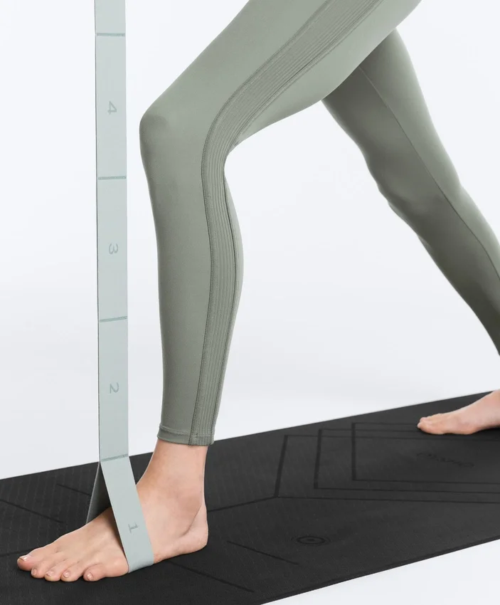 Leggings Comfortlux de talle alto con ribete, hasta el tobillo Leggings Comfortlux de talle alto con ribete, hasta el tobillo