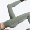 Leggings Comfortlux de talle alto con ribete, hasta el tobillo Leggings Comfortlux de talle alto con ribete, hasta el tobillo