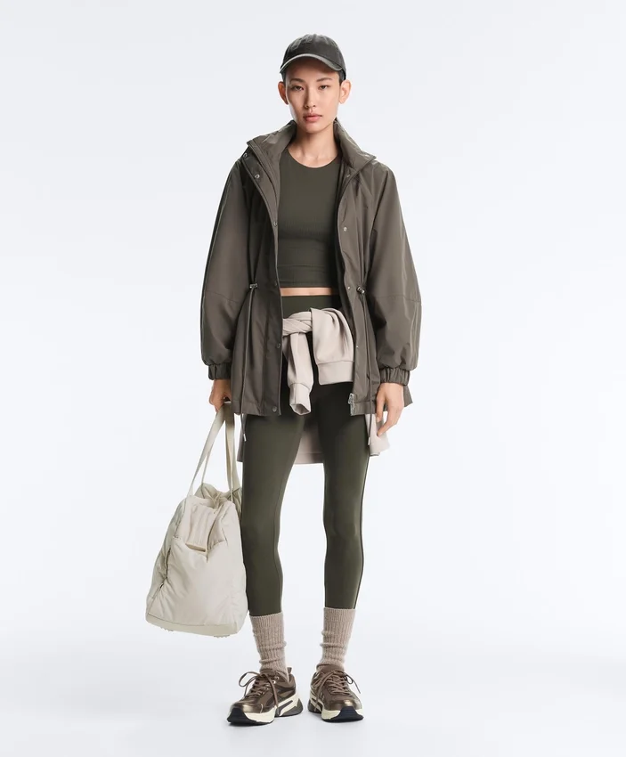 Leggings Comfortlux de talle alto con ribete, hasta el tobillo Leggings Comfortlux de talle alto con ribete, hasta el tobillo