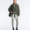 Leggings Comfortlux de talle alto con ribete, hasta el tobillo Leggings Comfortlux de talle alto con ribete, hasta el tobillo