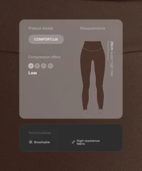 Leggings Comfortlux de talle superalto y largo hasta el tobillo Fuseau Leggings Comfortlux de talle superalto y largo hasta el tobillo Fuseau
