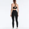 Leggings compresivos de talle alto hasta el tobillo con bolsillo Leggings compresivos de talle alto hasta el tobillo con bolsillo
