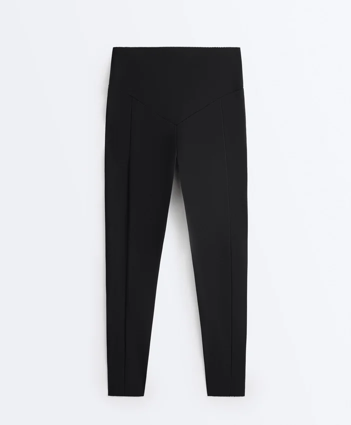 Leggings compresivos de talle alto hasta el tobillo con bolsillo Leggings compresivos de talle alto hasta el tobillo con bolsillo