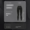 Leggings compresivos de talle alto hasta el tobillo con bolsillo Leggings compresivos de talle alto hasta el tobillo con bolsillo