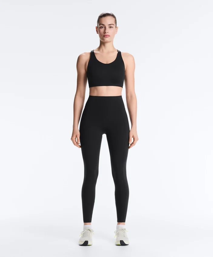 Leggings compresivos de talle alto hasta el tobillo con bolsillo Leggings compresivos de talle alto hasta el tobillo con bolsillo