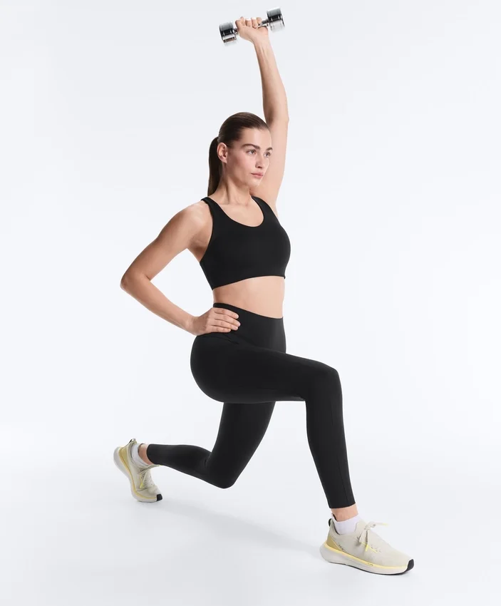 Leggings compresivos de talle alto hasta el tobillo con bolsillo Leggings compresivos de talle alto hasta el tobillo con bolsillo