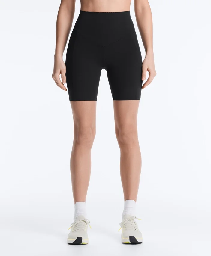 Leggings de ciclismo de 20 cm con cintura alta y bolsillos Compressive Leggings de ciclismo de 20 cm con cintura alta y bolsillos Compressive