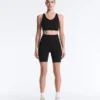 Leggings de ciclismo de 20 cm con cintura alta y bolsillos Compressive Leggings de ciclismo de 20 cm con cintura alta y bolsillos Compressive