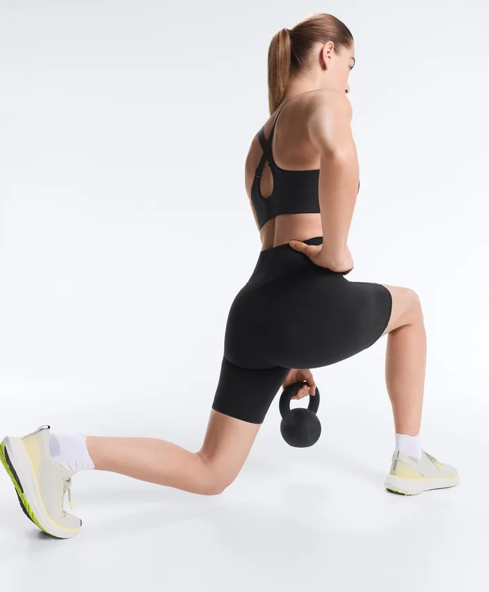 Leggings de ciclismo de 20 cm con cintura alta y bolsillos Compressive Leggings de ciclismo de 20 cm con cintura alta y bolsillos Compressive