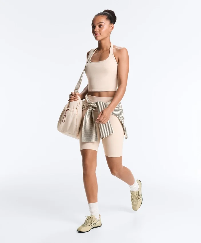 Camiseta de tirantes con cuello halter Evermove Camiseta de tirantes con cuello halter Evermove