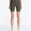 Leggings de ciclismo Evermove de talle alto de 20 cm con estampado de leopardo