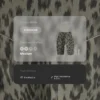Leggings de ciclismo Evermove de talle alto de 20 cm con estampado de leopardo