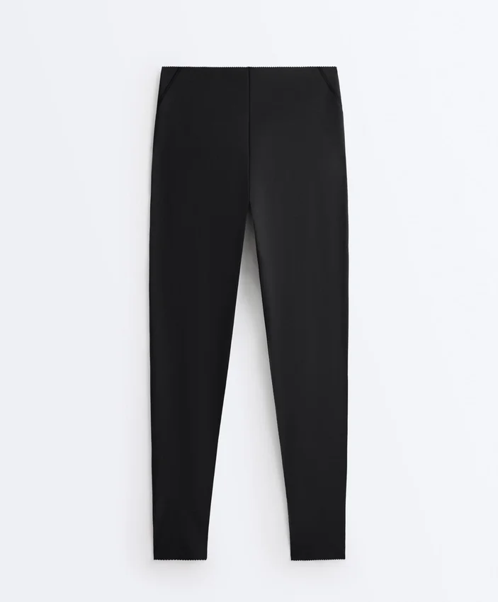 Leggings de cintura alta, Compressive Core Control, hasta el tobillo Leggings de cintura alta, Compressive Core Control, hasta el tobillo