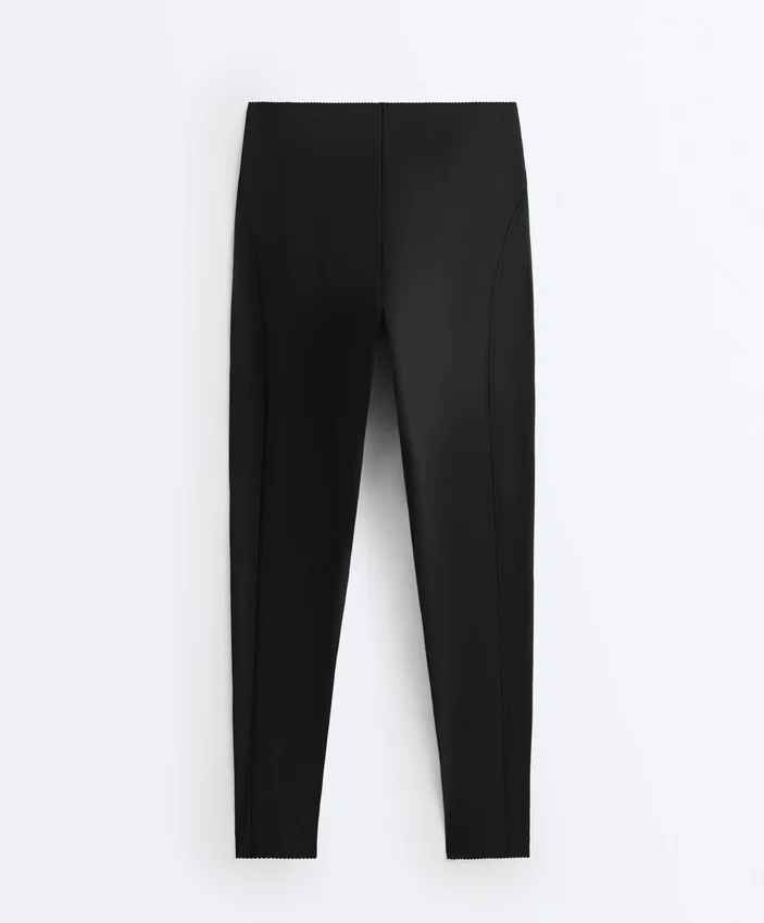 Leggings de cintura alta, Compressive Core Control, hasta el tobillo Leggings de cintura alta, Compressive Core Control, hasta el tobillo