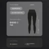 Leggings de cintura alta, Compressive Core Control, hasta el tobillo Leggings de cintura alta, Compressive Core Control, hasta el tobillo