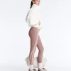Leggings de cintura alta, Compressive Core Control, hasta el tobillo, con detalles en contraste Leggings de cintura alta, Compressive Core Control, hasta el tobillo, con detalles en contraste